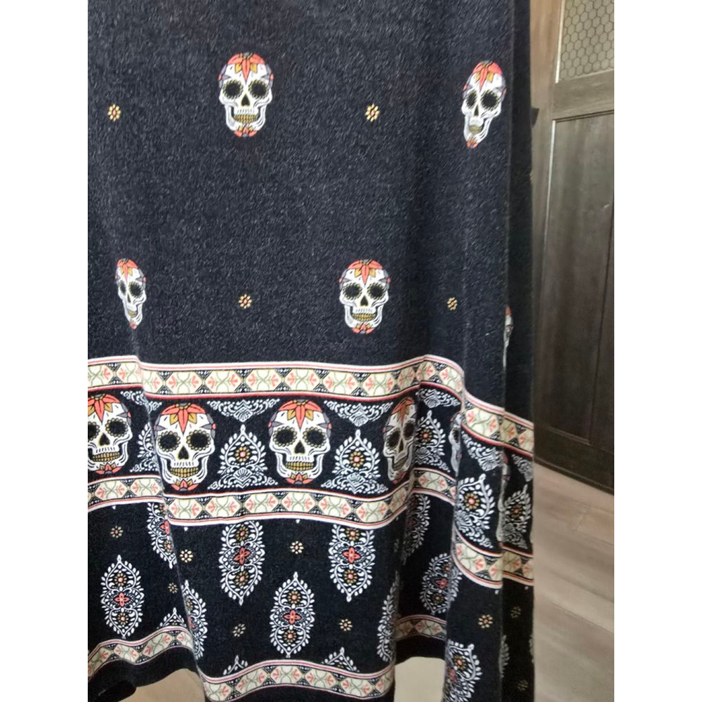 Torrid Plus 2X Black White Skull Print Super Soft Tank Top - Picture 5 of 7